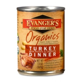 Evangers Dinner Turkey (Консервы Эванжерс обед из индейки для собак), 369 г